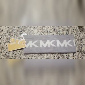 Gray & White Michael Kors Headband